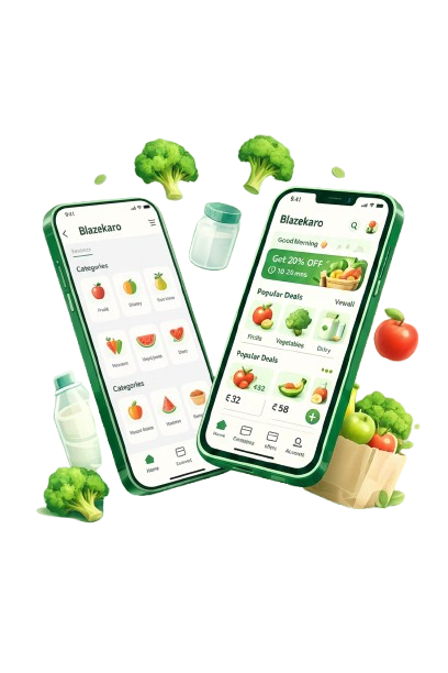 Blazekaro Grocery App
